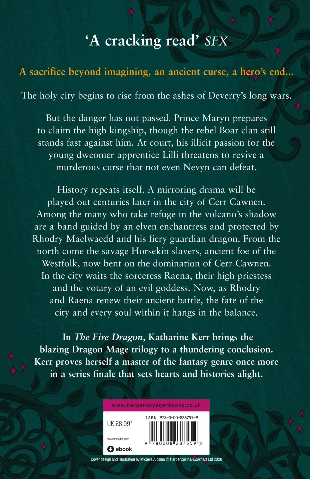 Rückseite: 9780008287559 | The Fire Dragon | Katharine Kerr | Taschenbuch | The Dragon Mage