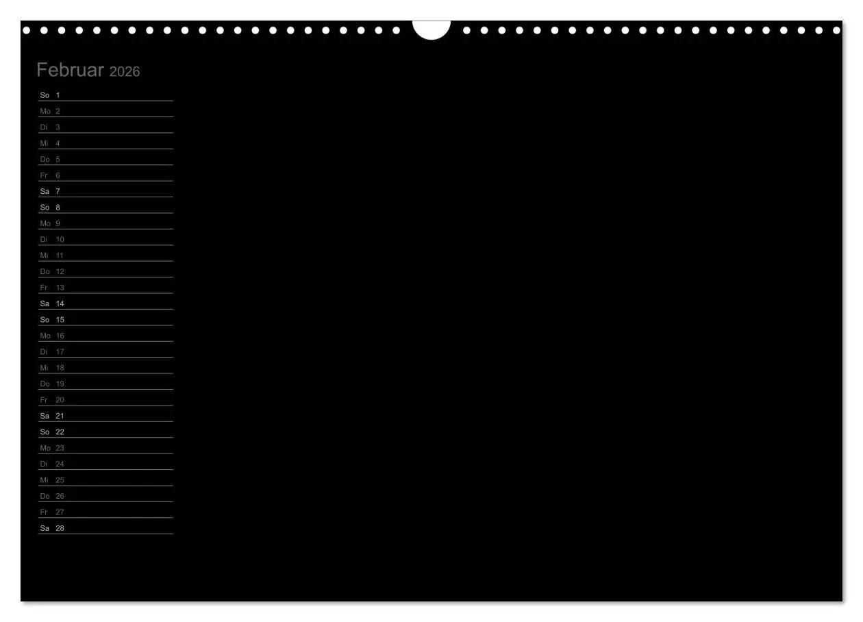 Bild: 9783516167559 | Bastel-Geburtstagskalender schwarz / Geburtstagskalender...