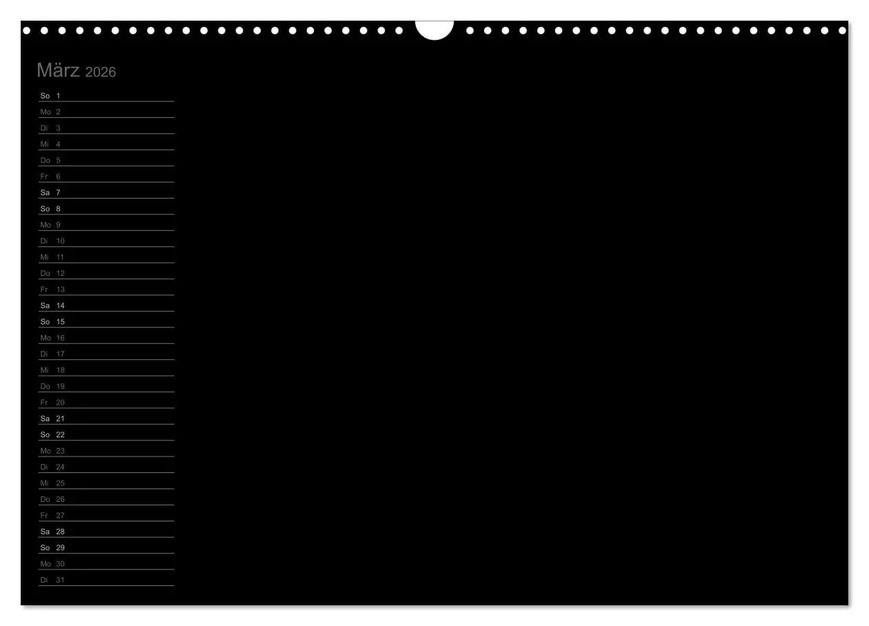 Bild: 9783516167559 | Bastel-Geburtstagskalender schwarz / Geburtstagskalender...