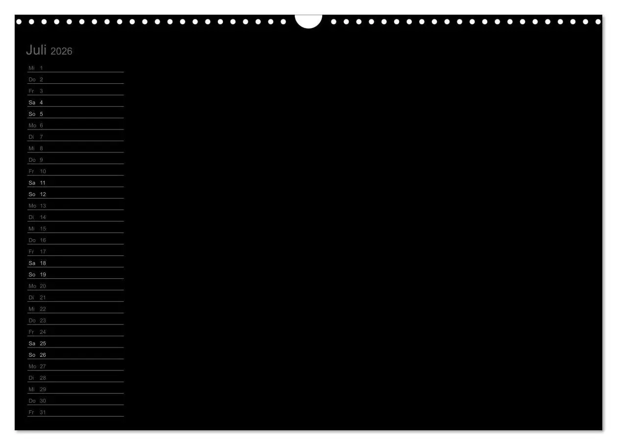 Bild: 9783516167559 | Bastel-Geburtstagskalender schwarz / Geburtstagskalender...
