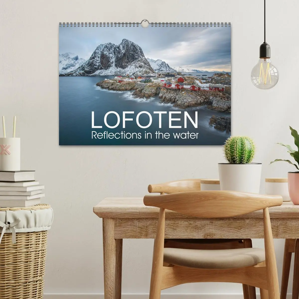 Bild: 9783516547559 | Lofoten Reflections in the water (Wall Calendar 2026 DIN A3...