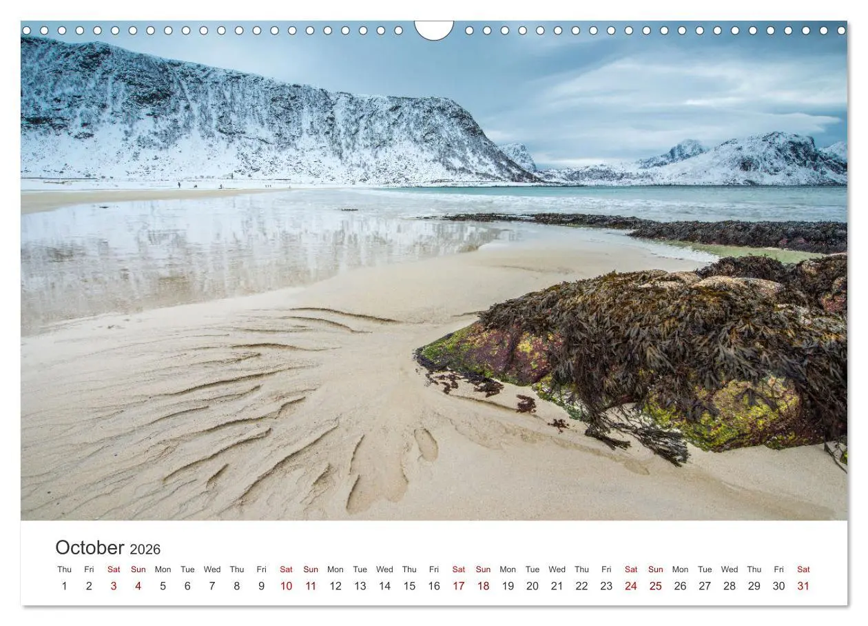 Bild: 9783516547559 | Lofoten Reflections in the water (Wall Calendar 2026 DIN A3...
