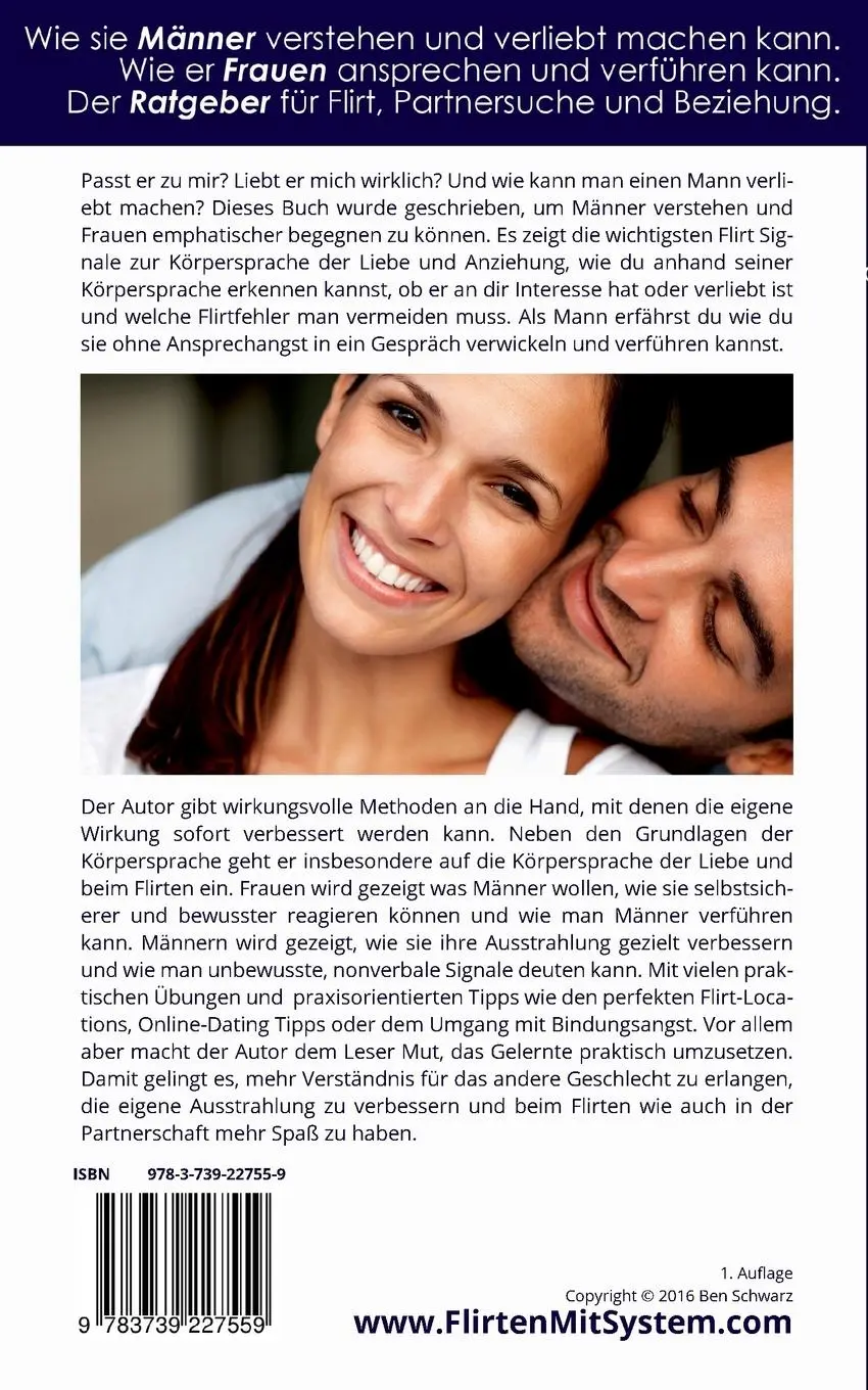Rückseite: 9783739227559 | Die Körpersprache der Anziehung | Ben Schwarz | Taschenbuch | 188 S.