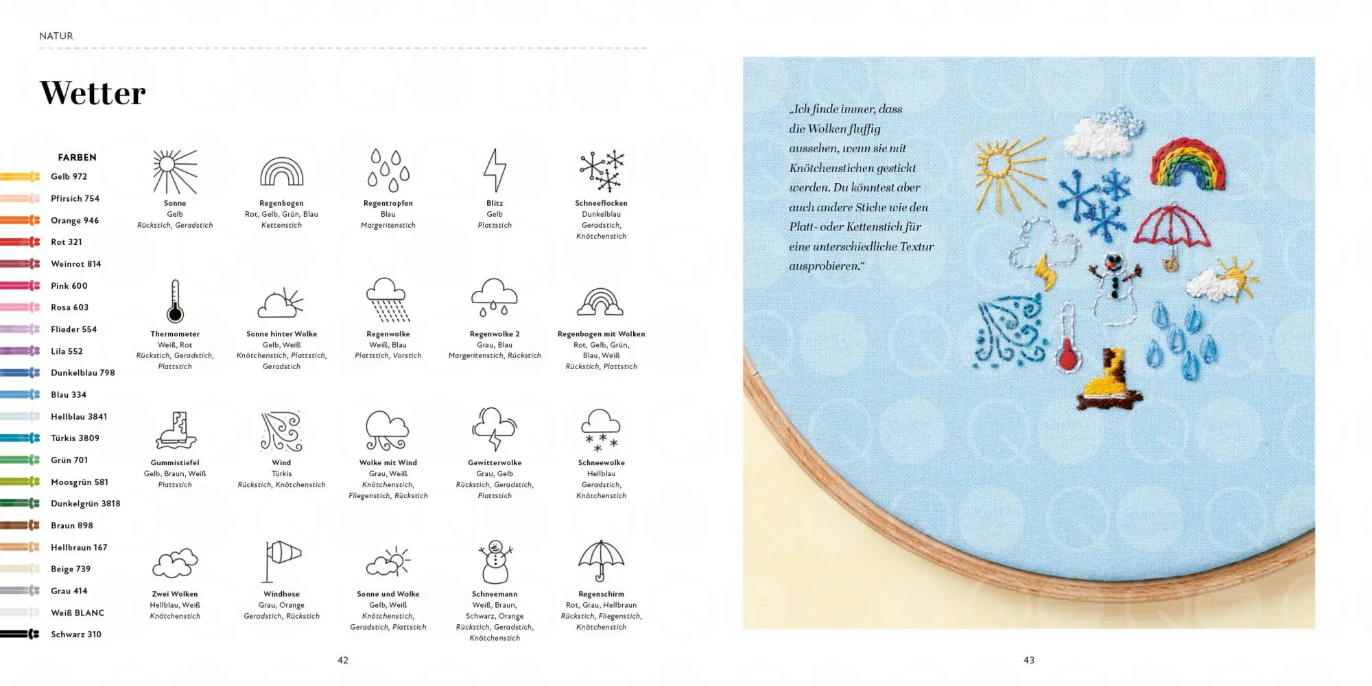 Bild: 9783745927559 | 1000 x Sticken - Die große Motivsammlung | Steph Arnold | Taschenbuch