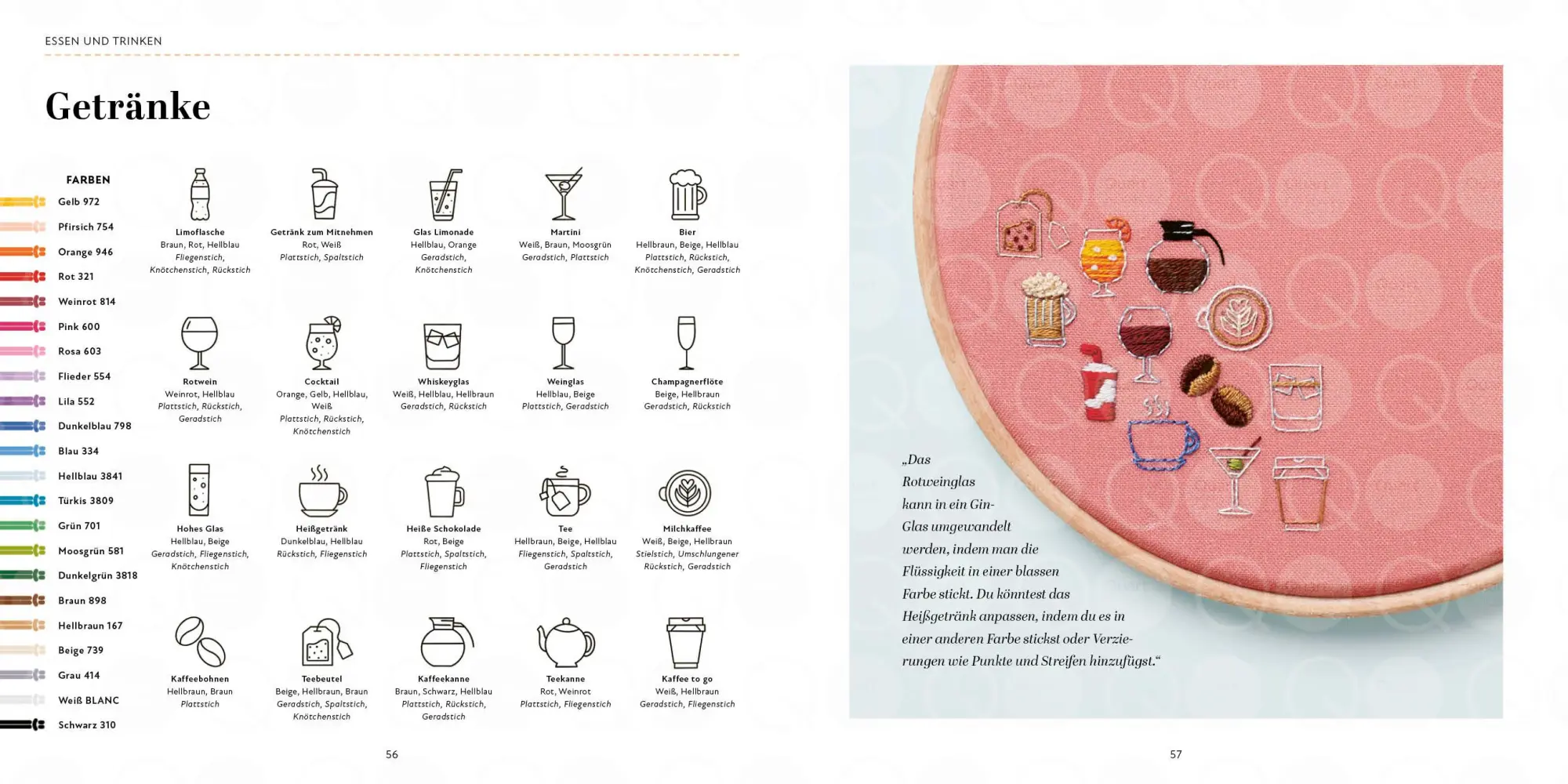 Bild: 9783745927559 | 1000 x Sticken - Die große Motivsammlung | Steph Arnold | Taschenbuch