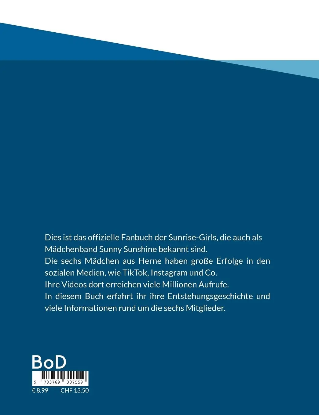 Rückseite: 9783769307559 | Die Sunrise-Girls Story | Astrid Pfister | Taschenbuch | Paperback