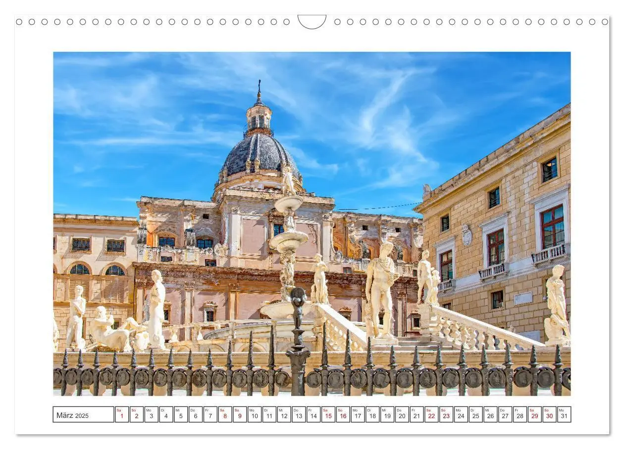 Bild: 9783383957659 | Unterwegs in Palermo (Wandkalender 2025 DIN A3 quer), CALVENDO...