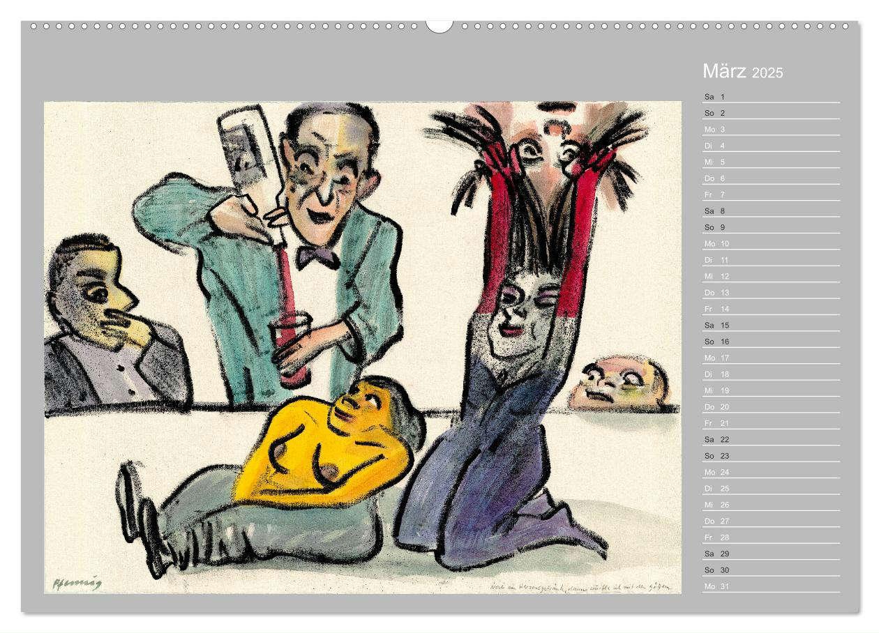 Bild: 9783435597659 | Wolf-Dieter Pfenning - 12 Monate auf Papier (Wandkalender 2025 DIN...