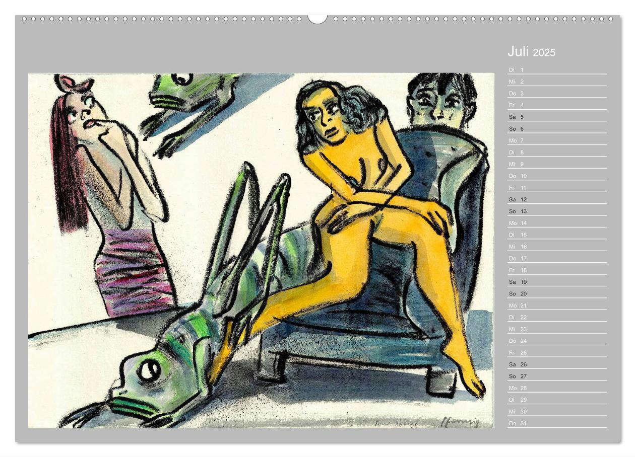 Bild: 9783435597659 | Wolf-Dieter Pfenning - 12 Monate auf Papier (Wandkalender 2025 DIN...