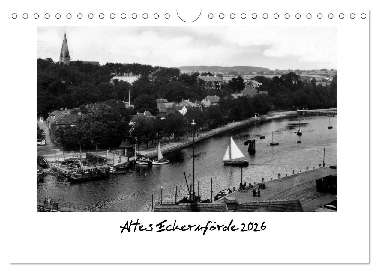 Cover: 9783516227659 | Altes Eckernförde (Wandkalender 2026 DIN A4 quer), CALVENDO...