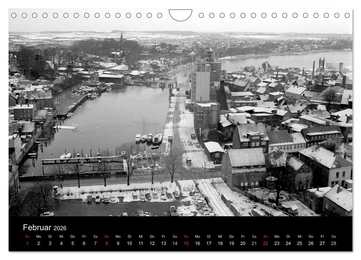 Bild: 9783516227659 | Altes Eckernförde (Wandkalender 2026 DIN A4 quer), CALVENDO...
