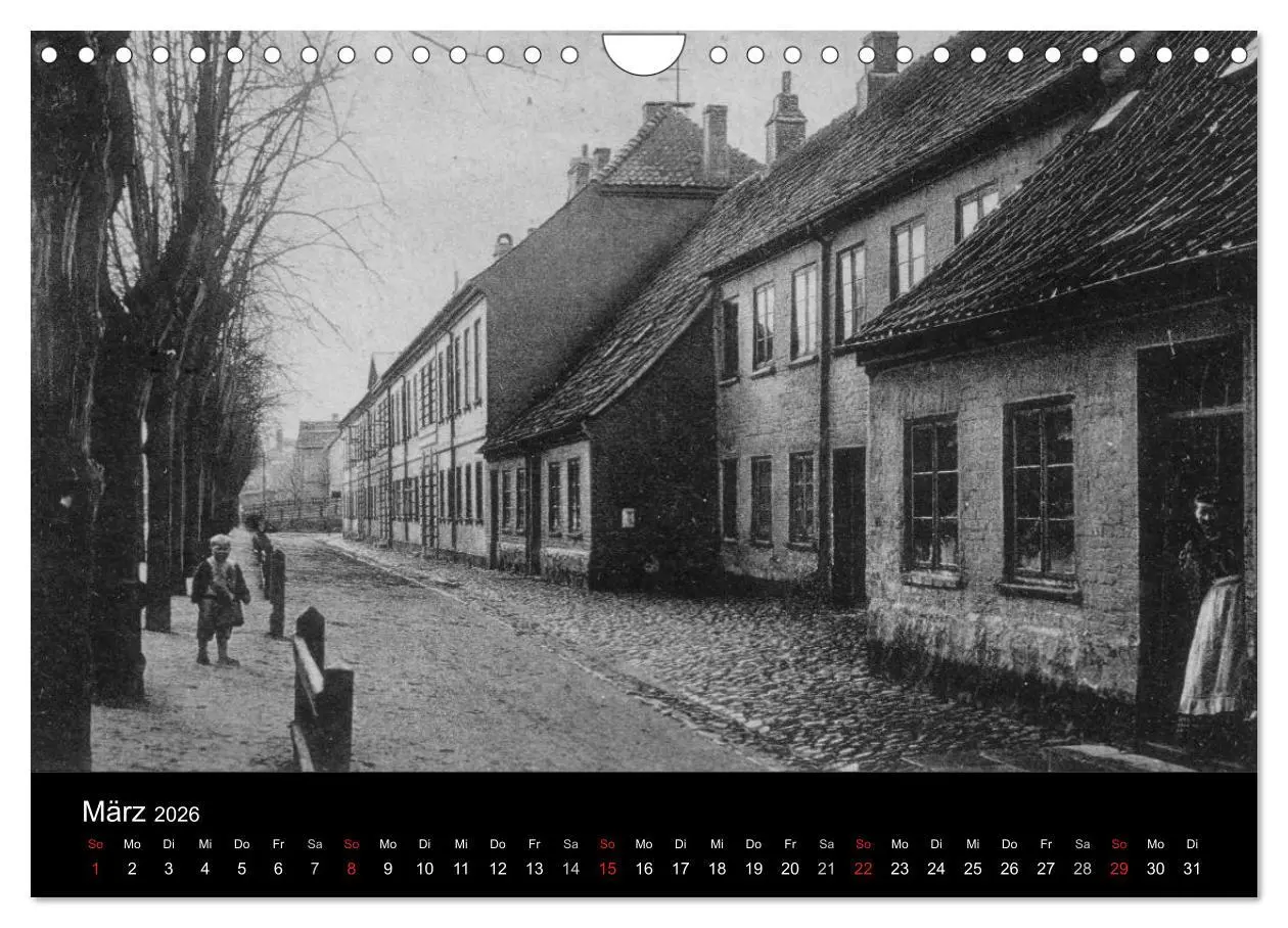 Bild: 9783516227659 | Altes Eckernförde (Wandkalender 2026 DIN A4 quer), CALVENDO...