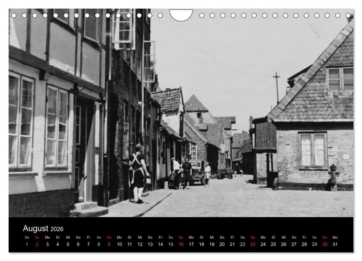 Bild: 9783516227659 | Altes Eckernförde (Wandkalender 2026 DIN A4 quer), CALVENDO...