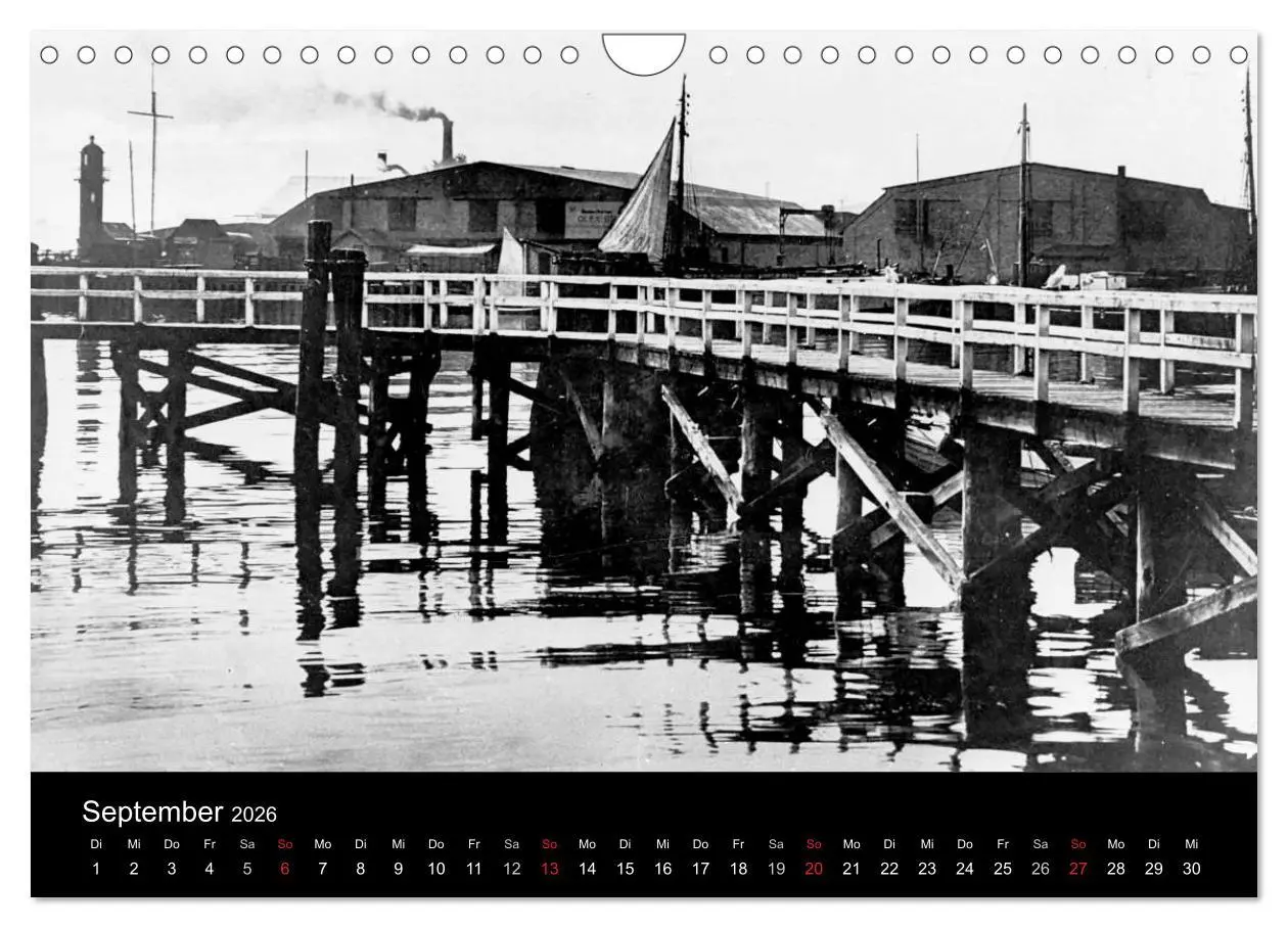 Bild: 9783516227659 | Altes Eckernförde (Wandkalender 2026 DIN A4 quer), CALVENDO...