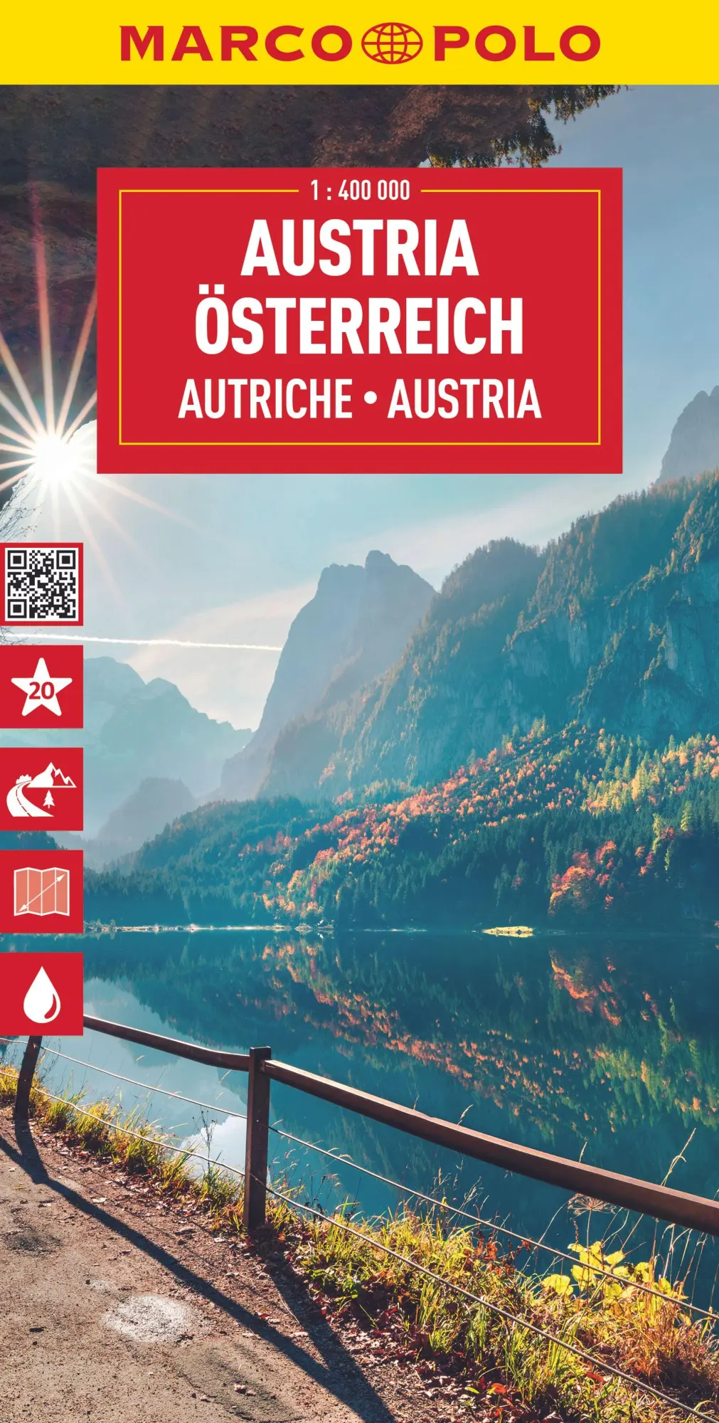 Cover: 9783575017659 | MARCO POLO Reisekarte Österreich 1:400.000 | (Land-)Karte | Deutsch