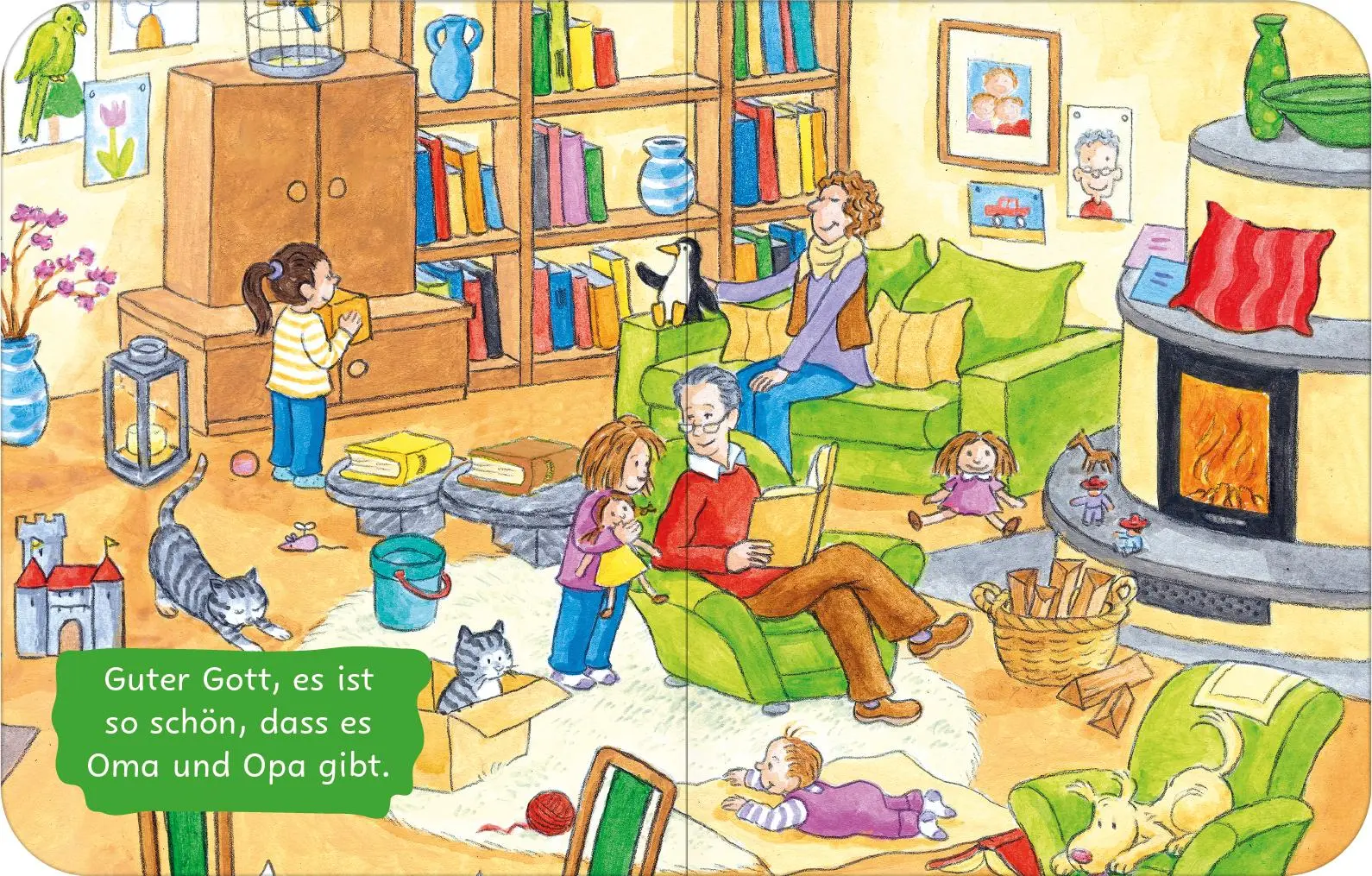 Bild: 9783766637659 | Kinder-Gebete | Mini-Wimmelbuch | Vera Lörks | Buch | 14 S. | Deutsch