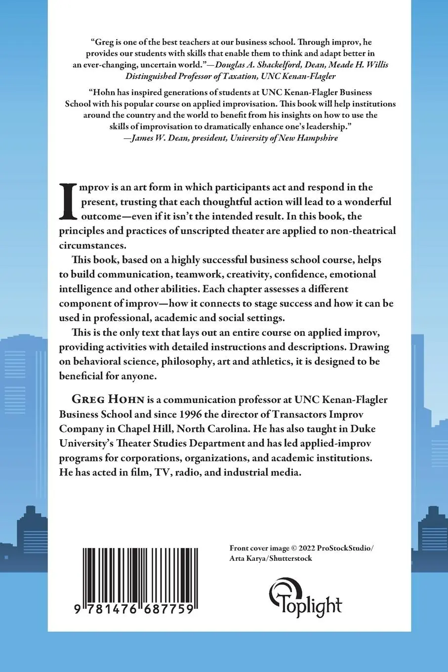 Rückseite: 9781476687759 | Putting Improv to Work | Greg Hohn | Taschenbuch | Englisch | 2022