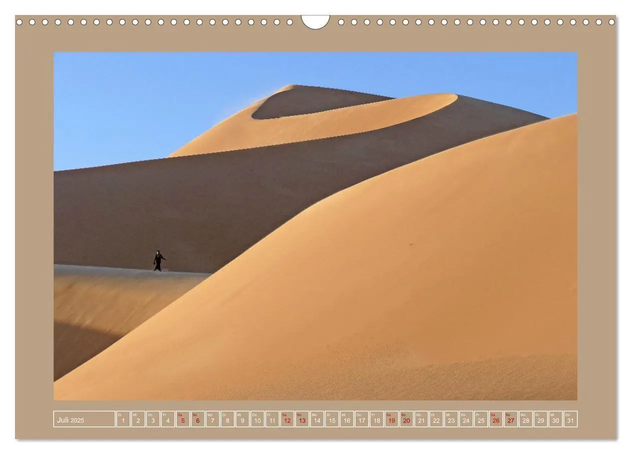 Bild: 9783435107759 | Algerien - Schluchten und Sandberge in den Tassilis (Wandkalender...