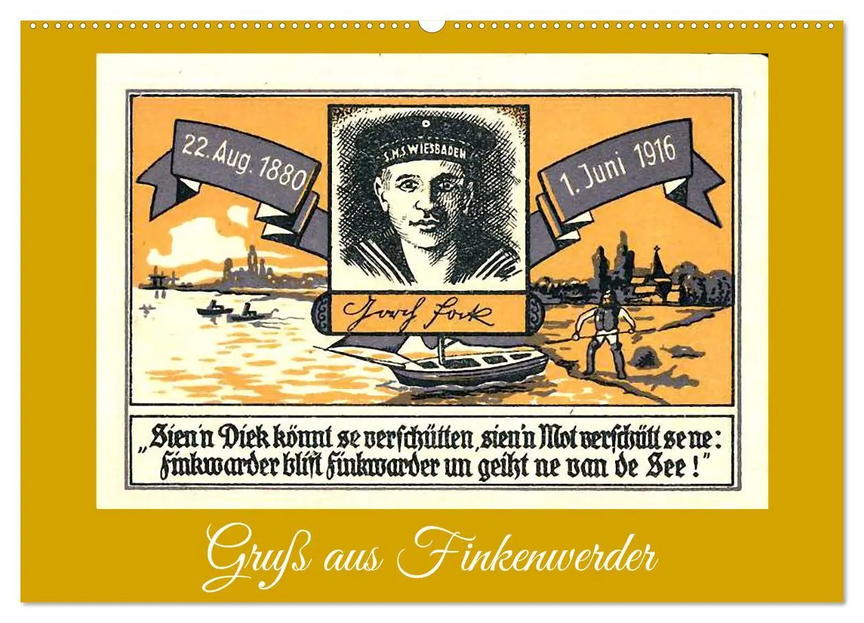 Cover: 9783457297759 | Gruß aus Finkenwerder (Wandkalender 2026 DIN A2 quer), CALVENDO...