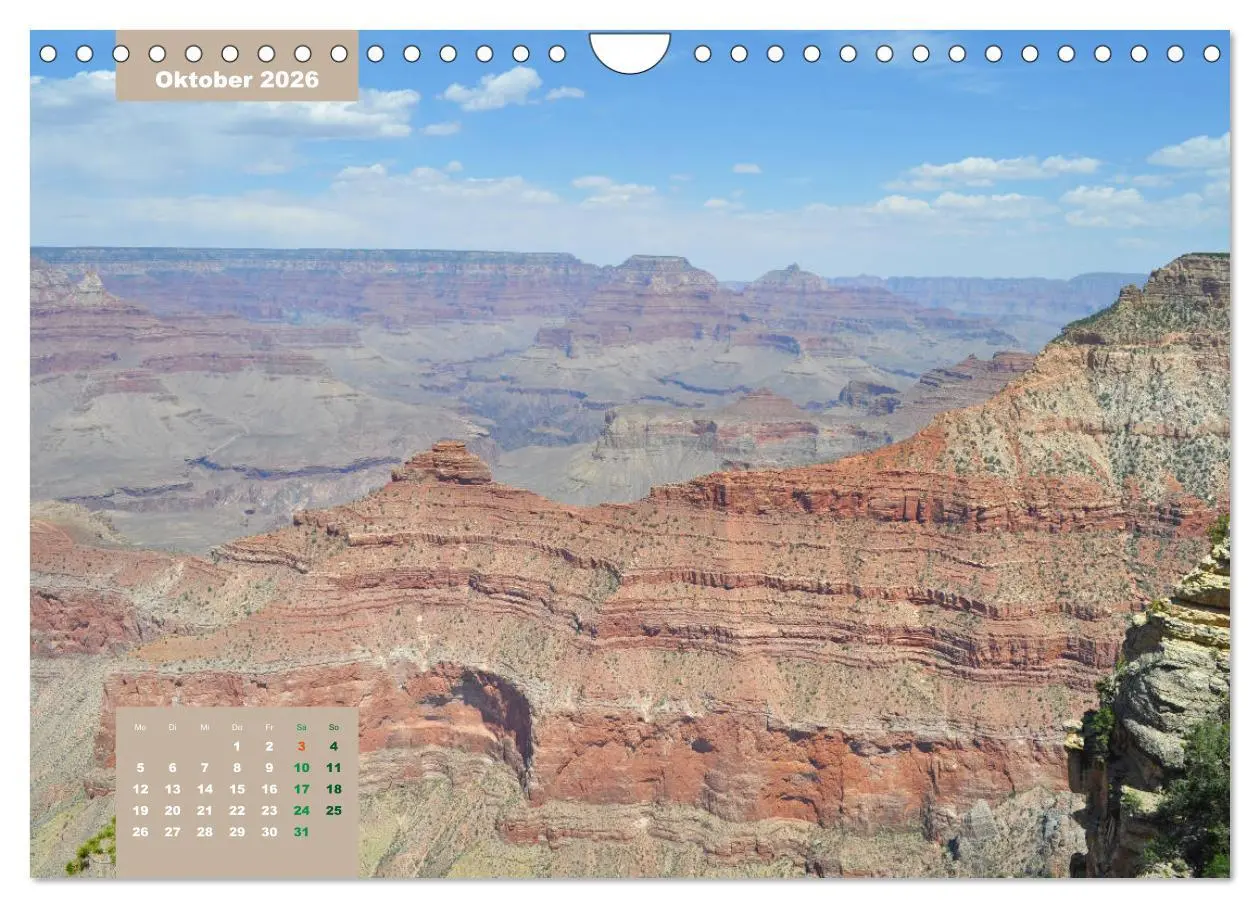 Bild: 9783457677759 | Erlebe mit mir die Schluchten des Grand Canyon (Wandkalender 2026...