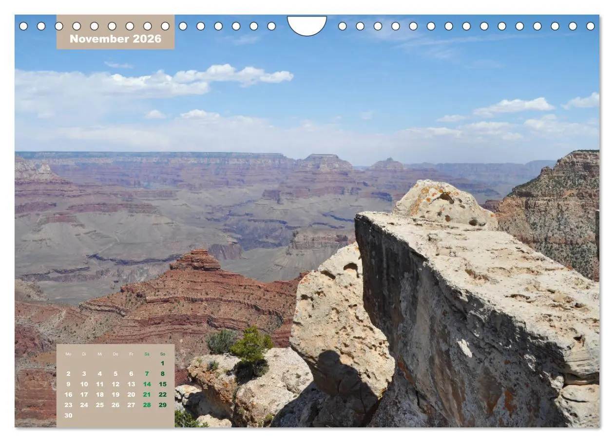 Bild: 9783457677759 | Erlebe mit mir die Schluchten des Grand Canyon (Wandkalender 2026...