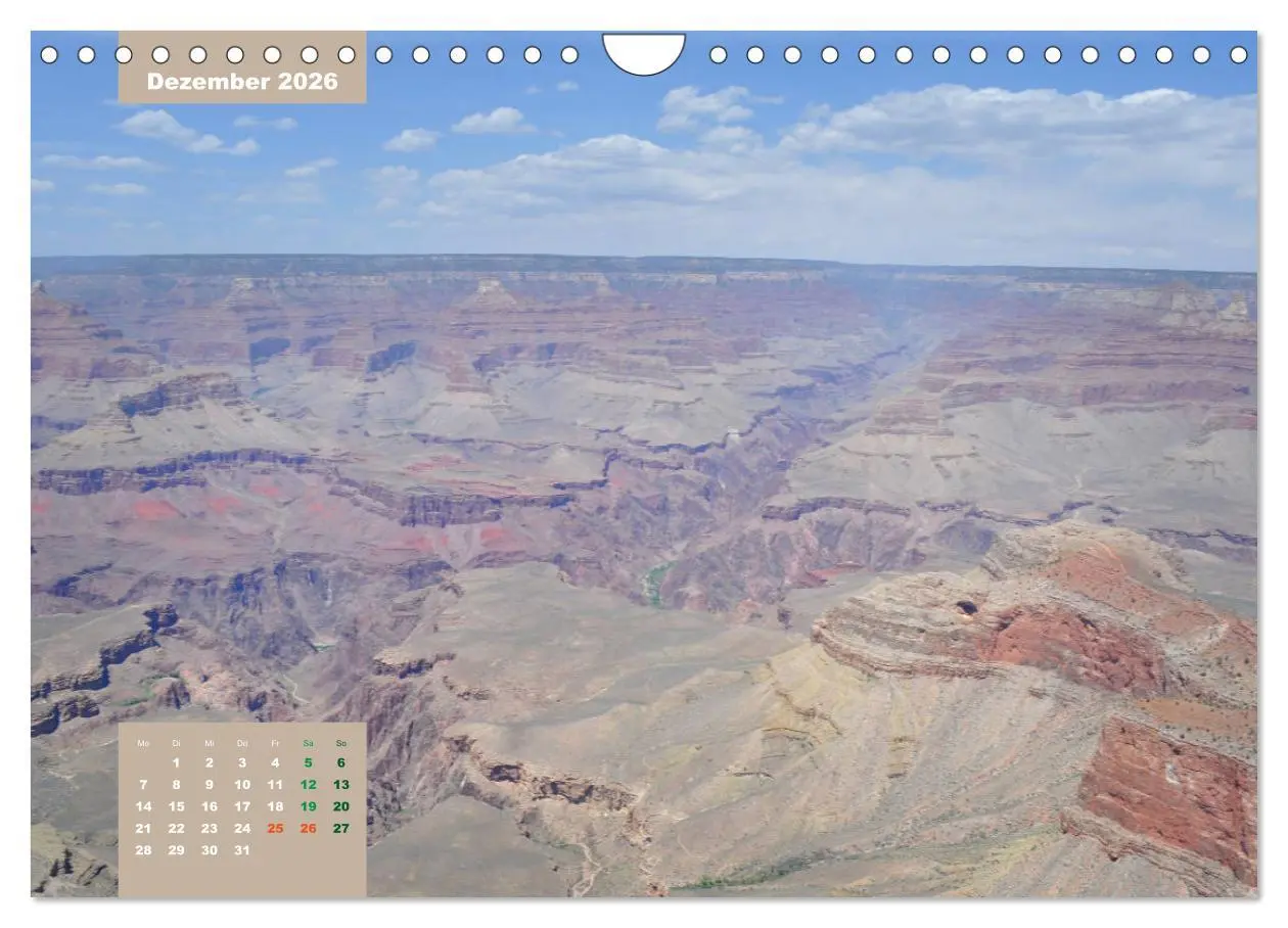 Bild: 9783457677759 | Erlebe mit mir die Schluchten des Grand Canyon (Wandkalender 2026...