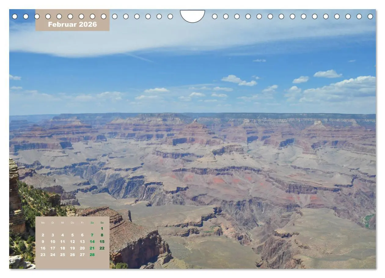 Bild: 9783457677759 | Erlebe mit mir die Schluchten des Grand Canyon (Wandkalender 2026...