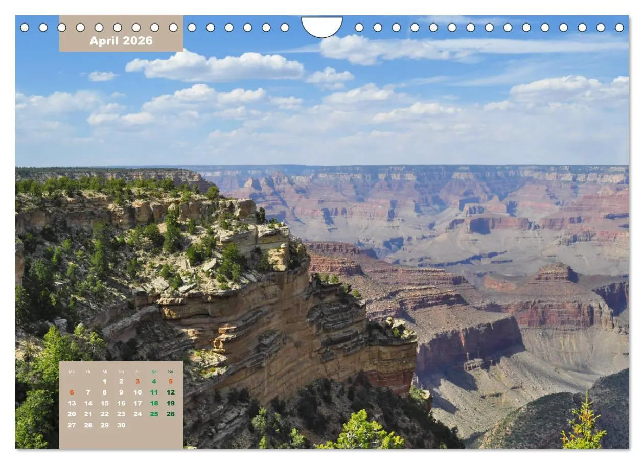 Bild: 9783457677759 | Erlebe mit mir die Schluchten des Grand Canyon (Wandkalender 2026...