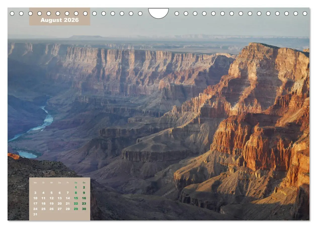Bild: 9783457677759 | Erlebe mit mir die Schluchten des Grand Canyon (Wandkalender 2026...