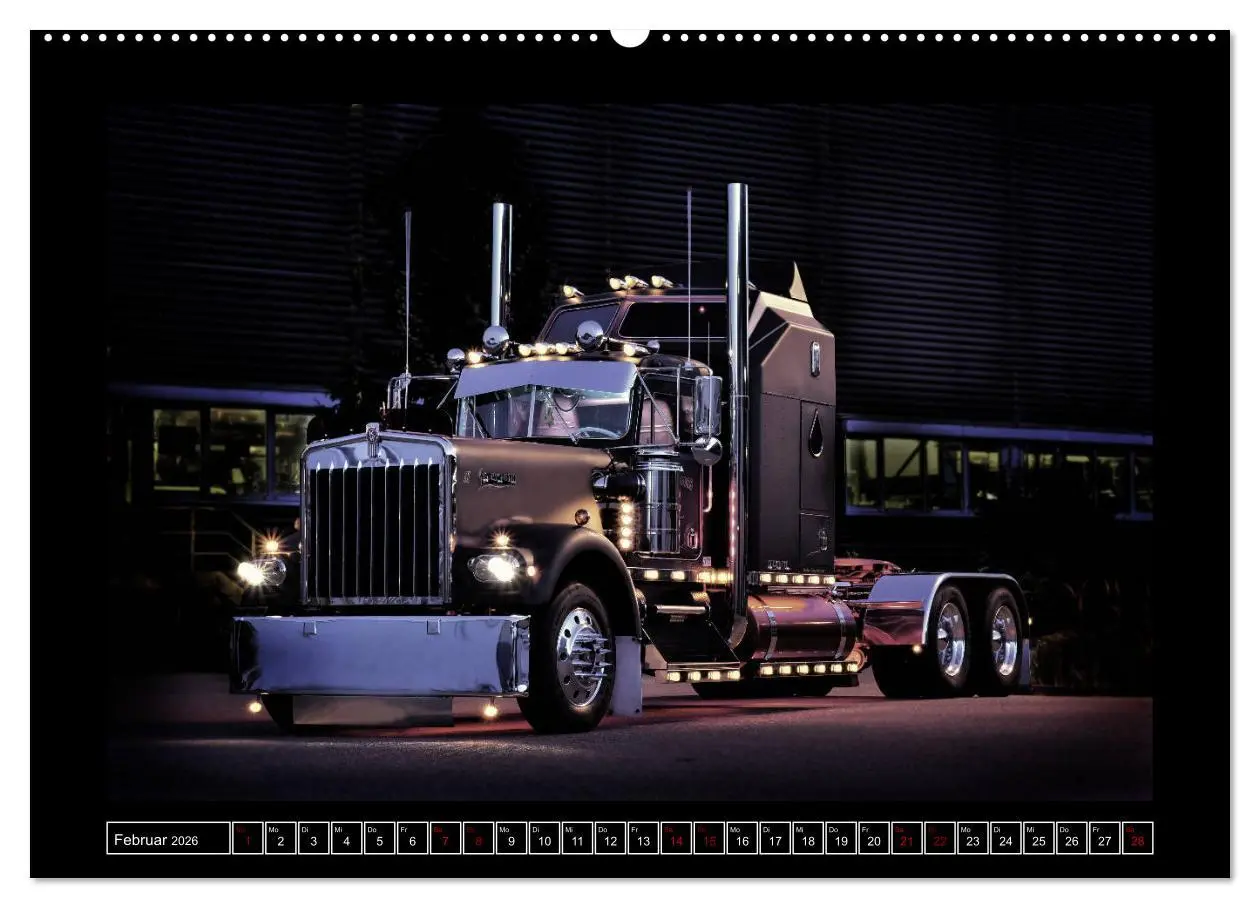 Bild: 9783457747759 | Kenworth W900 PHOTOART (hochwertiger Premium Wandkalender 2026 DIN...