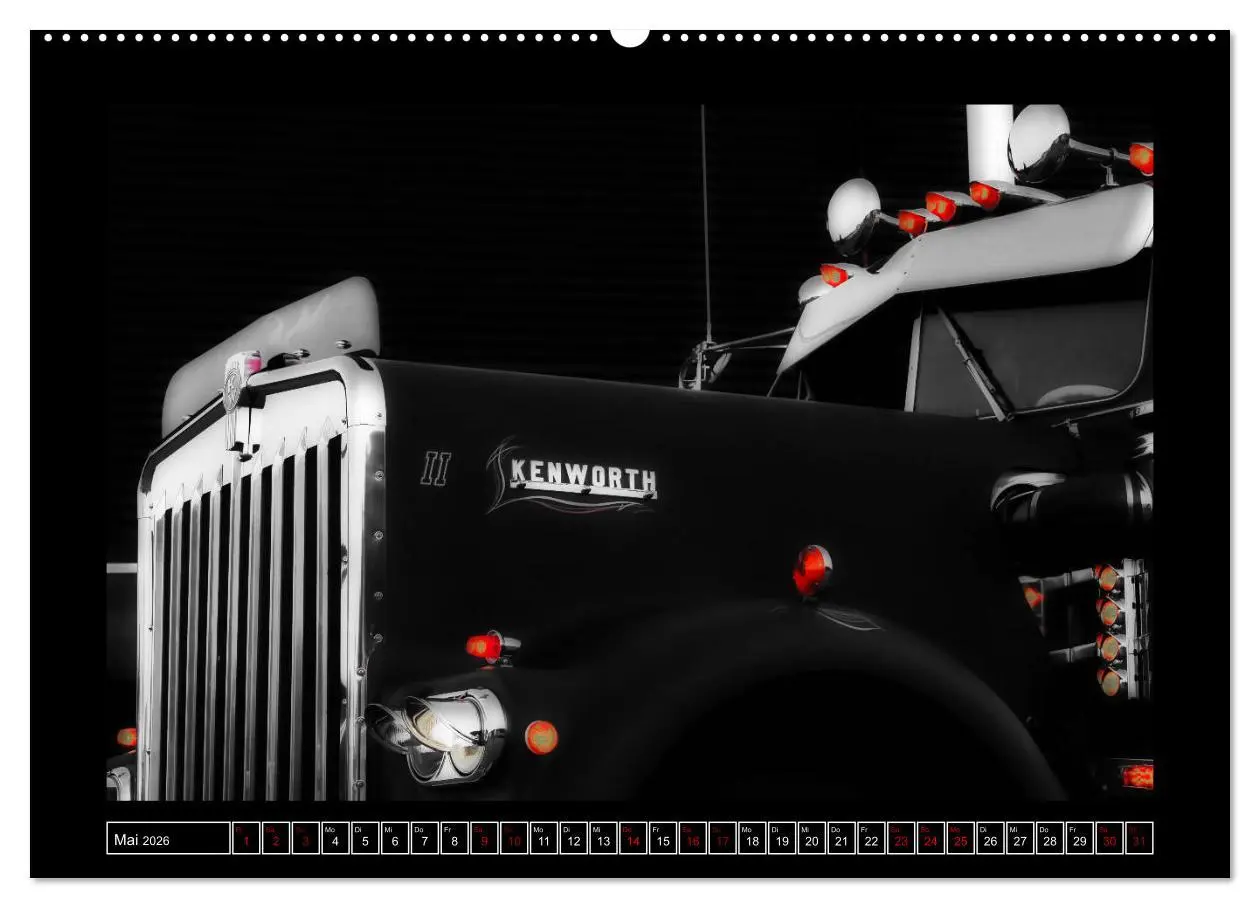 Bild: 9783457747759 | Kenworth W900 PHOTOART (hochwertiger Premium Wandkalender 2026 DIN...