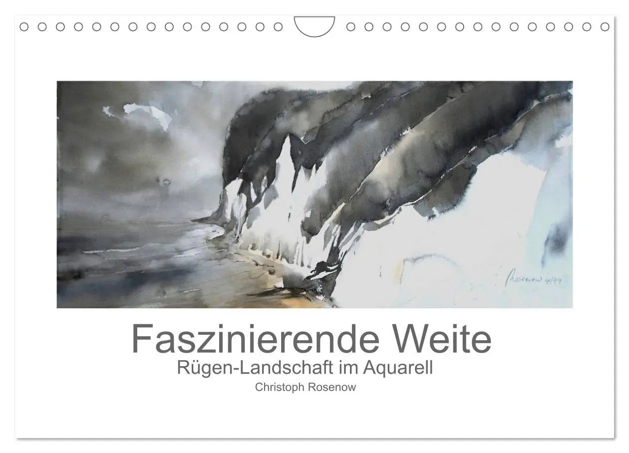 Cover: 9783516077759 | Faszinierende Weite. Rügen-Landschaft im Aquarell (Wandkalender...