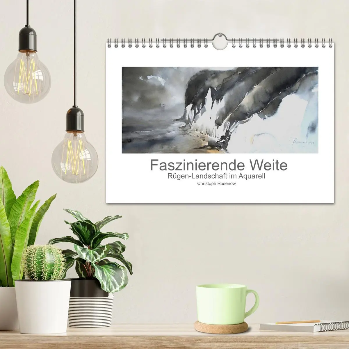 Bild: 9783516077759 | Faszinierende Weite. Rügen-Landschaft im Aquarell (Wandkalender...