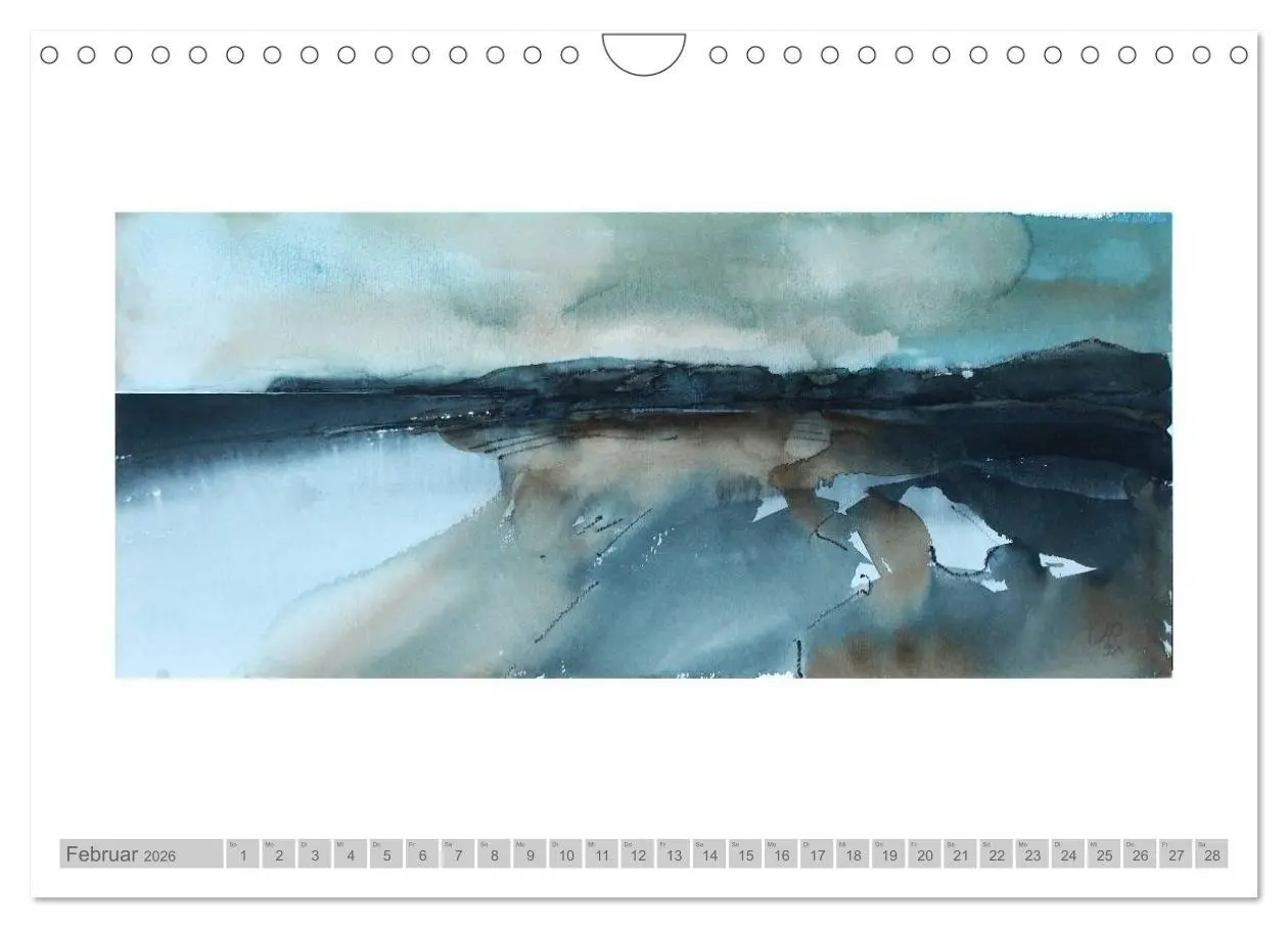 Bild: 9783516077759 | Faszinierende Weite. Rügen-Landschaft im Aquarell (Wandkalender...