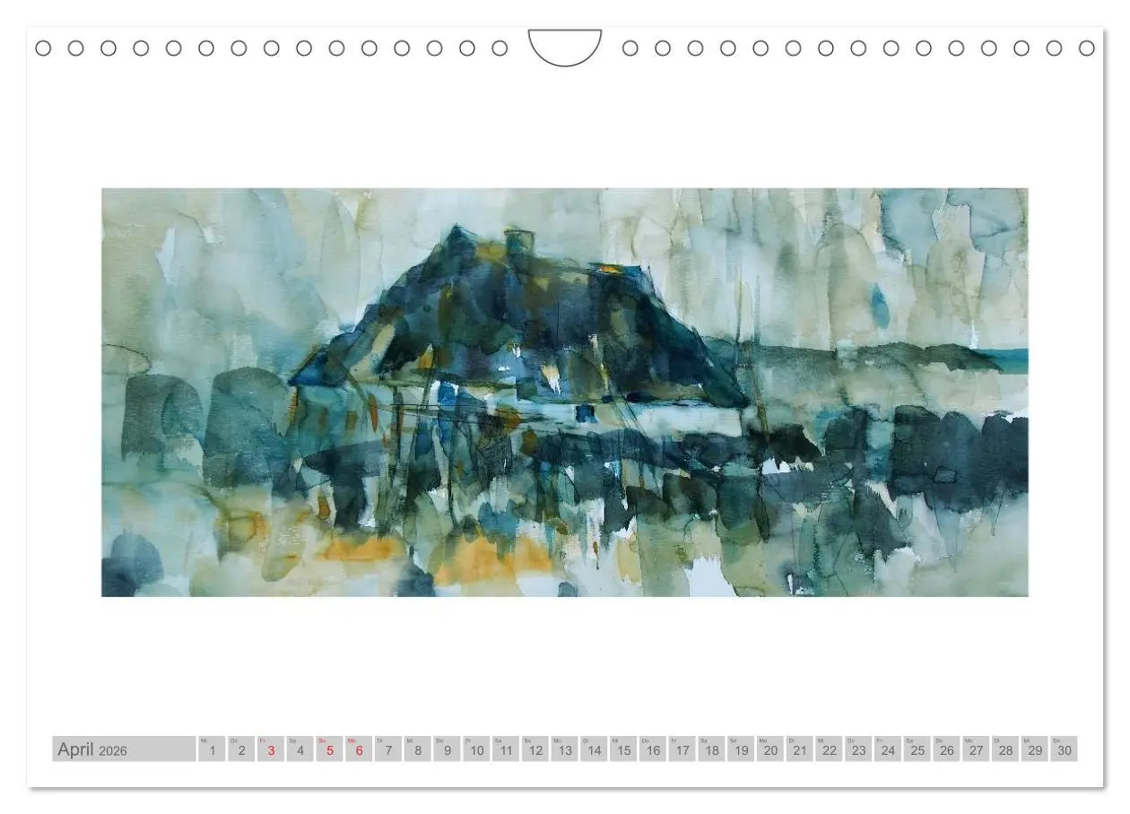 Bild: 9783516077759 | Faszinierende Weite. Rügen-Landschaft im Aquarell (Wandkalender...