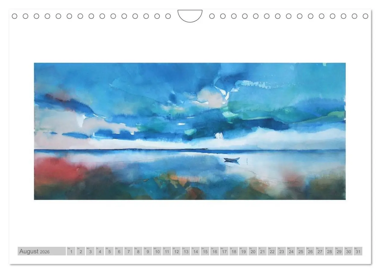 Bild: 9783516077759 | Faszinierende Weite. Rügen-Landschaft im Aquarell (Wandkalender...
