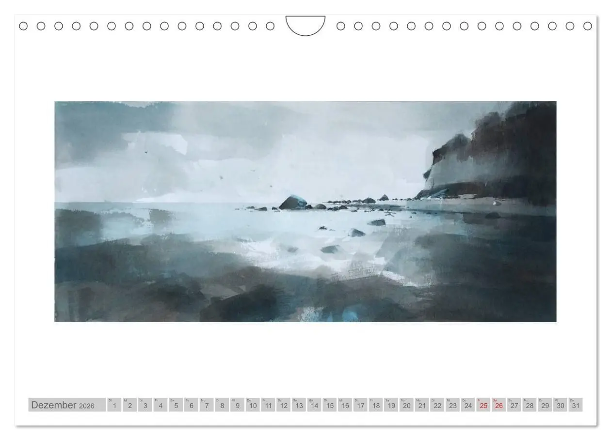 Bild: 9783516077759 | Faszinierende Weite. Rügen-Landschaft im Aquarell (Wandkalender...