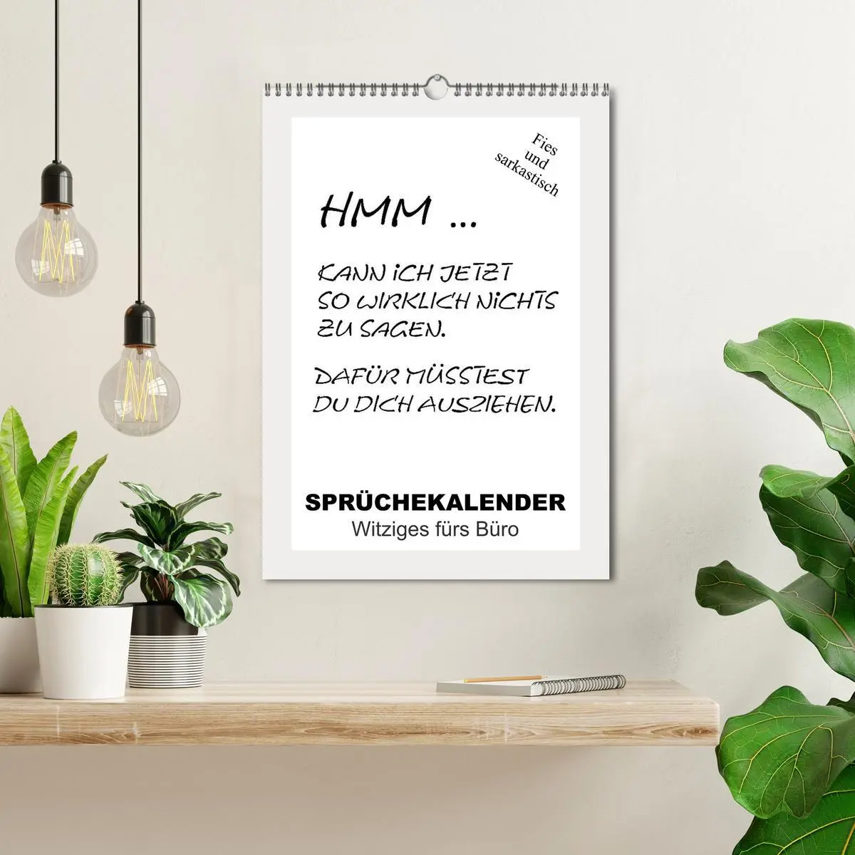 Bild: 9783516387759 | Sprüchekalender. Witziges fürs Büro (Wandkalender 2026 DIN A3...