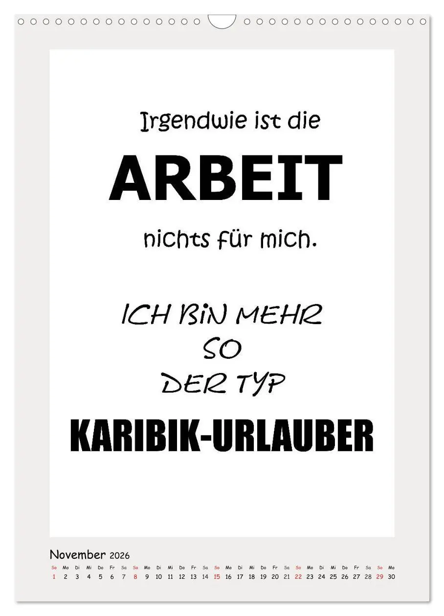 Bild: 9783516387759 | Sprüchekalender. Witziges fürs Büro (Wandkalender 2026 DIN A3...
