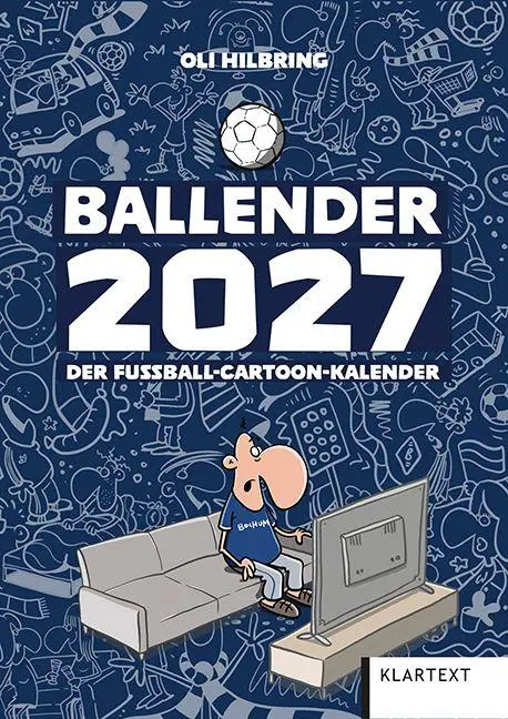 Cover: 9783837527759 | Ballender VfL Bochum 2027 | Der Fußball-Cartoon-Kalender | Hilbring