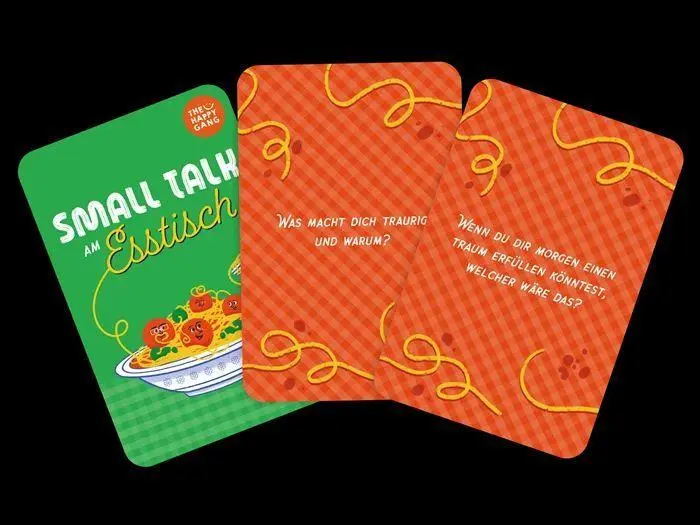 Bild: 5600704037859 | Small Talk am Esstisch | Herausgegeben von THE HAPPY GANG | Spiel