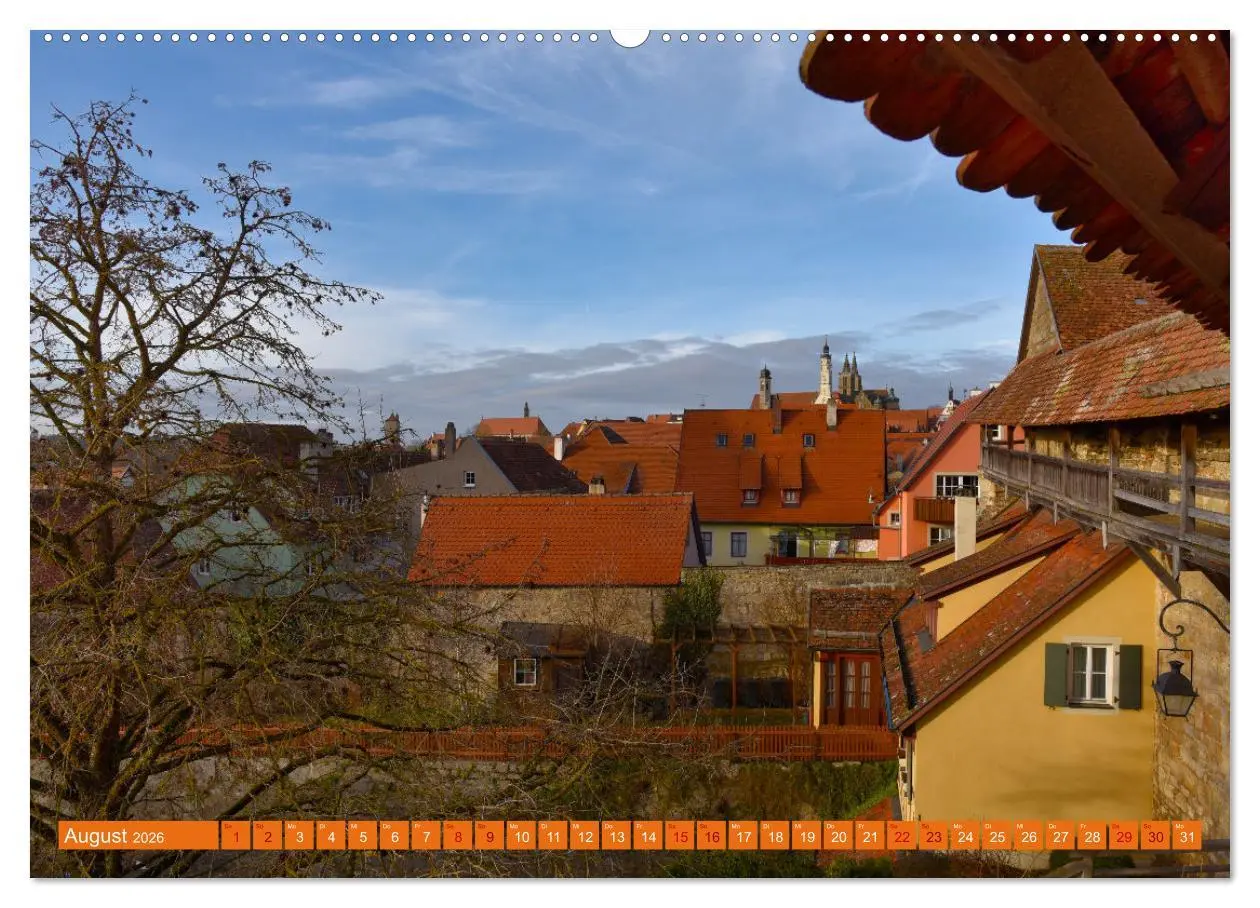 Bild: 9783457597859 | Erlebe mit mir Rothenburg ob der Tauber (Wandkalender 2026 DIN A2...