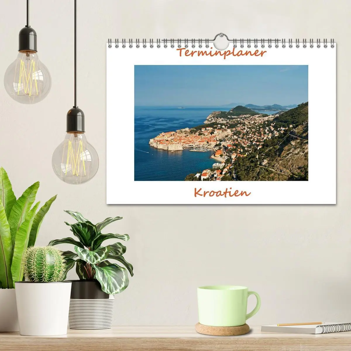 Bild: 9783516207859 | Kroatien, Terminplaner (Wandkalender 2026 DIN A4 quer), CALVENDO...