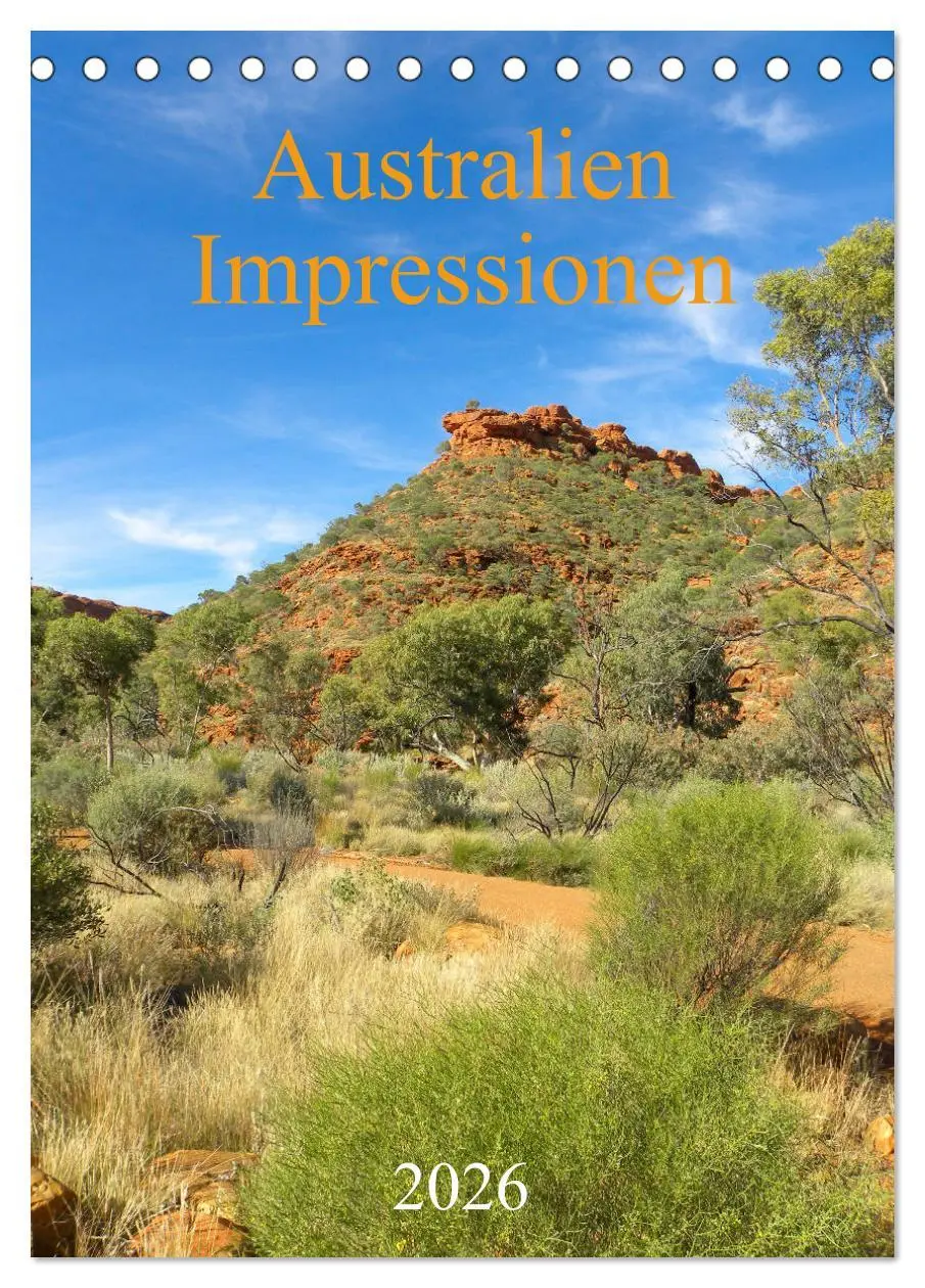 Cover: 9783516377859 | Australien - Impressionen (Tischkalender 2026 DIN A5 hoch),...