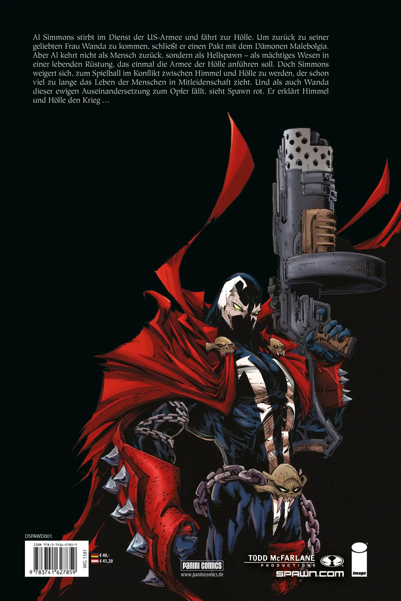Rückseite: 9783741627859 | Spawn Deluxe Collection | Bd. 1 | Todd Mcfarlane (u. a.) | Buch | 2022