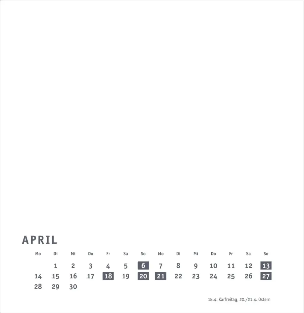 Bild: 9783756407859 | Premium-Bastelkalender weiß groß 2025 | Kalender | Spiralbindung
