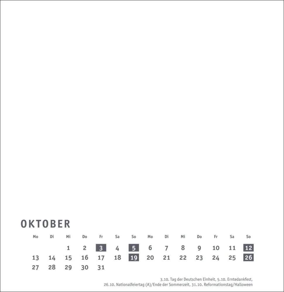 Bild: 9783756407859 | Premium-Bastelkalender weiß groß 2025 | Kalender | Spiralbindung