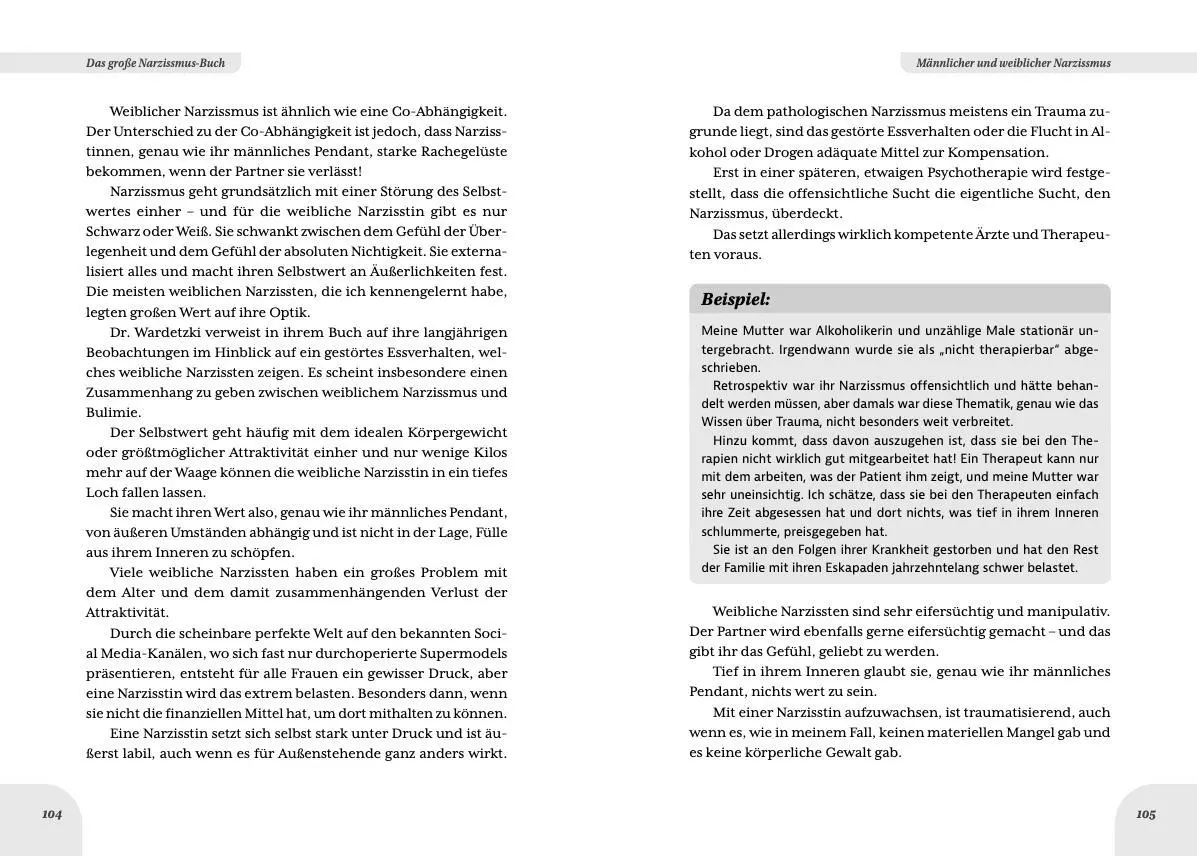 Bild: 9783966457859 | Pathologischer Narzissmus als Folge von Trauma | Christina Schotte