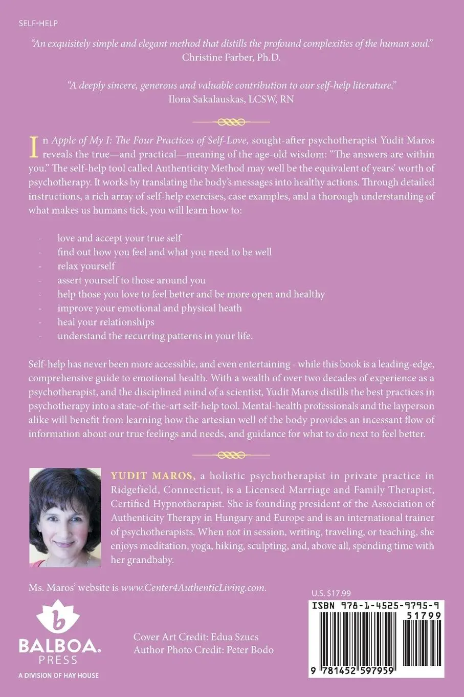 Rückseite: 9781452597959 | Apple of My I | Yudit Maros | Taschenbuch | Kartoniert / Broschiert