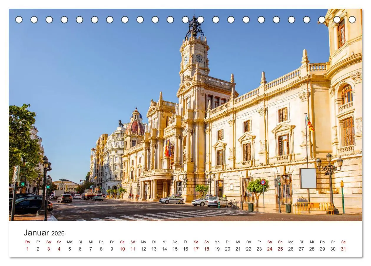 Bild: 9783457417959 | Valencia - Eine Stadt voller Kontraste. (Tischkalender 2026 DIN A5...